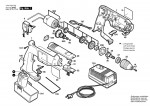 Bosch 0 601 933 520 Gbm 12 Ves-3 Drill 12 V / Eu Spare Parts